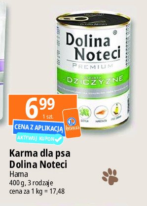 Karma dla kotów bogata w dziczyznę DOLINA NOTECI PREMIUM promocja