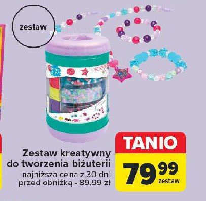 Zestaw kreatywny biżuteria promocja w Carrefour