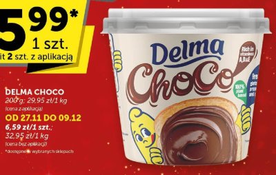 Krem czekoladowy Delma Choco promocja w ABC