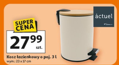 Kosz łazienkowy o poj. 3 l promocja w Auchan