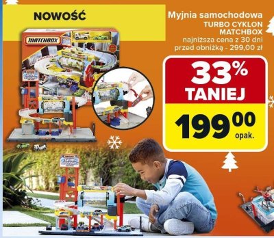 Myjnia samochodowa TURBO CARWASH MATCHBOX promocja w Carrefour