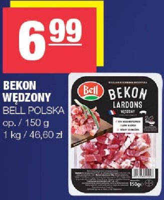 Bekon wędzony Bell Polska promocja w SPAR