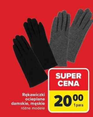 Rękawiczki promocja w Carrefour