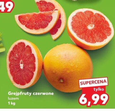 Grejpfruty czerwone luzem Kaufland promocja w Kaufland