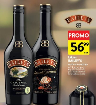 Likier BAILEY'S The Original promocja w Intermarche