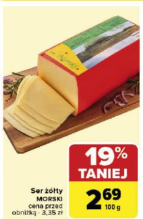 Ser morski promocja w Carrefour Market