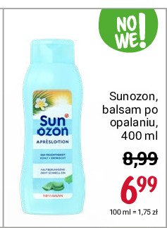 Balsam po opalaniu chłodzący Sun ozon promocja