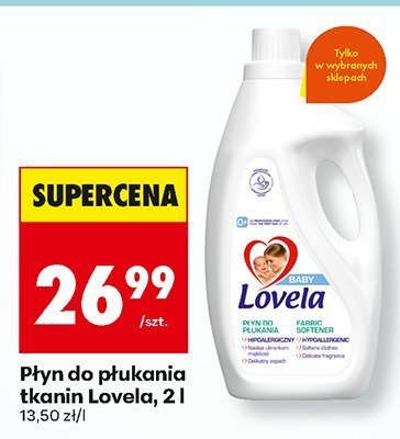 Płyn do płukania tkanin 2 l promocja w Biedronka