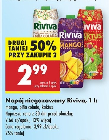Nap贸j kaktus Riviva promocja