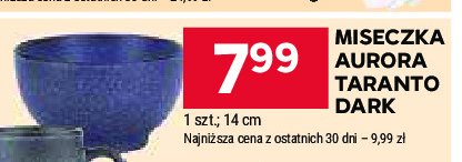 Miseczka aurora taranto dark 14 cm promocja