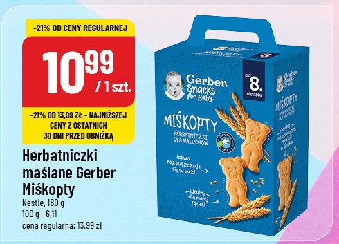 Herbatniczki maślane Gerber doremi promocja