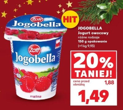 Jogurt Jogobella różne rodzaje 150g promocja w Kaufland