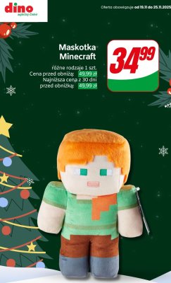Maskotka Minecraft różne rodzaje promocja w Dino
