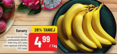 Banany promocja w POLOmarket