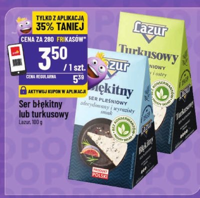 Ser błękitny  promocja w POLOmarket