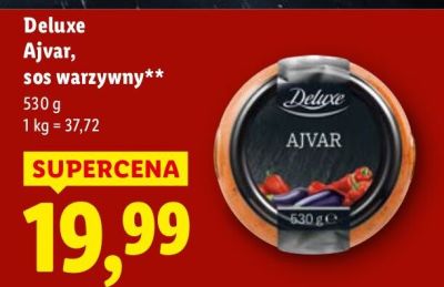 Ajvar sos warzywny  promocja w Lidl