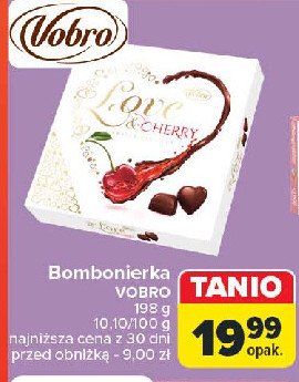 Bombonierka Vobro love & cherry promocja