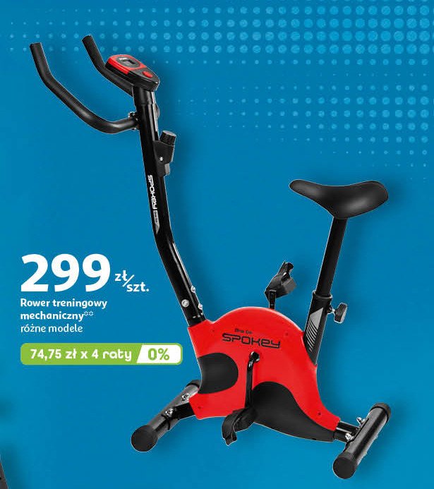 Rowerek mechaniczny Spokey promocja