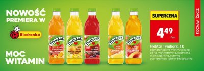 Nektar czerwona multiwitamina 1l promocja w Biedronka