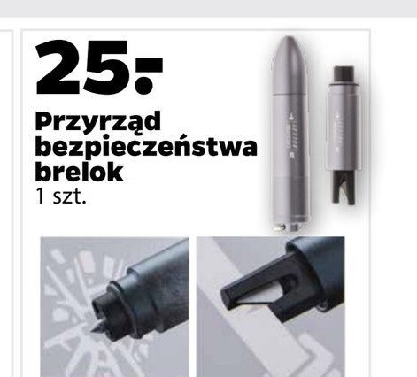 Przyrząd bezpieczeństwa brelok promocja
