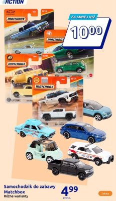 Samochodzik do zabawy różne warianty promocja w Action