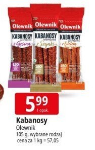 Kabanosy w臋gierskie pikantne promocja w Leclerc