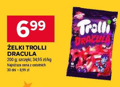 Żelki dracula Trolli promocja