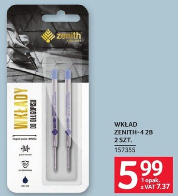 Wkład Zenith 4 2B 2 szt. promocja w Selgros