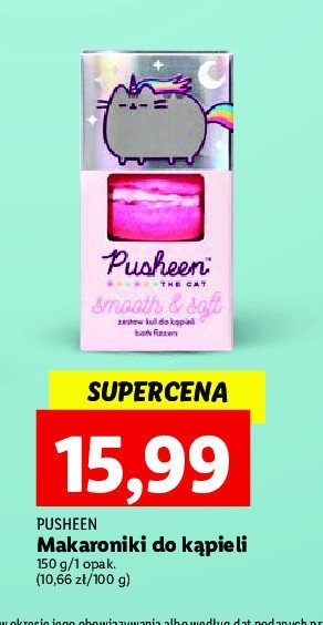Makaroniki do k膮pieli Pusheen promocja
