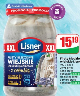 Filety śledziowe wiejskie z cebulką promocja w Dino