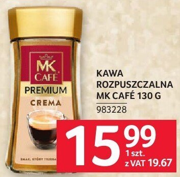 Kawa rozpuszczalna MK Cafe 130 g promocja w Selgros