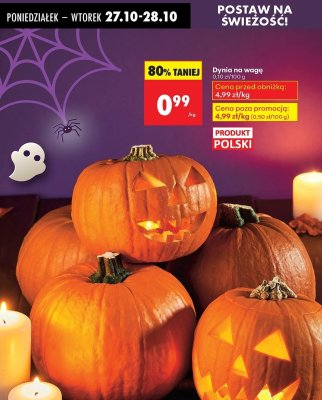 Dynia promocja w Biedronka