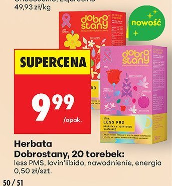 Herbata energia promocja w Biedronka