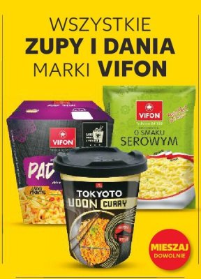 Wszystkie zupy i dania Vifon promocja w Kaufland