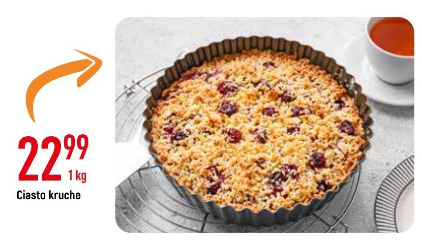 Ciasto kruche promocja w Carrefour