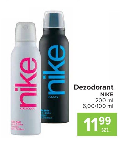 Dezodorant Nike woman pink Nike cosmetics promocja