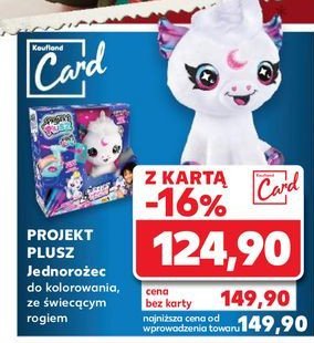 Maskotka projekt plusz jednorożec Epee promocja w Kaufland