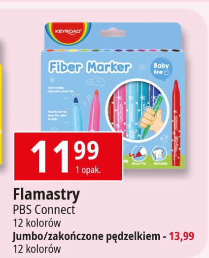 Flamastry jumbo Keyroad promocja