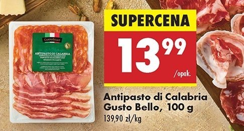 Antipasto di calabria Gustobello promocja w Biedronka