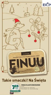 Masło Finuu klasyczne bunge 200g promocja w Stokrotka
