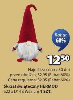 Skrzat świąteczny HERMOD promocja w Jysk