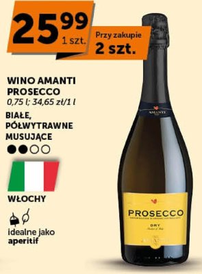 Wino Amanti Prosecco promocja w ABC