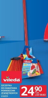 Szczotka do zamiatania zewnętrznych Vileda promocja w Selgros
