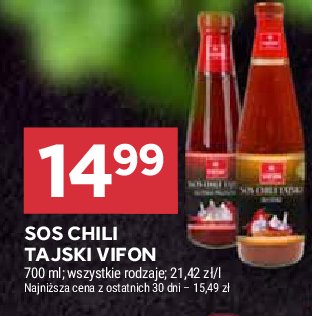 Sos tajski chili Vifon promocja