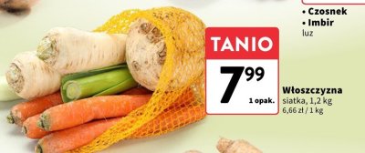 Włoszczyzna siatka promocja w Intermarche