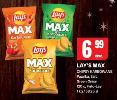 Chipsy Lay's Max Papryka promocja w Chorten