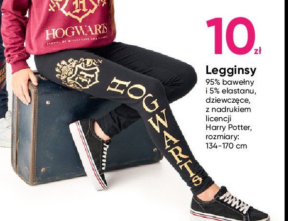 Legginsy dziewcz臋ce 134-170 cm harry potter promocja