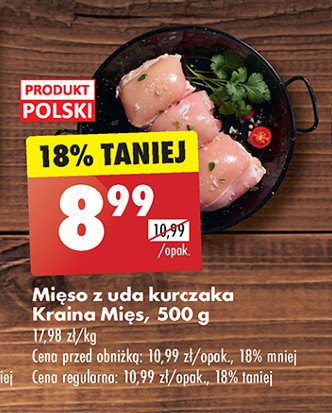 Mięso z uda kurczaka Kraina mięs promocja