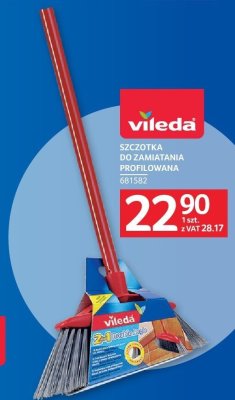 Szczotka do zamiatania profilowana Vileda promocja w Selgros