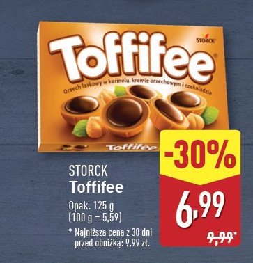 Bombonierka Toffifee promocja w Aldi